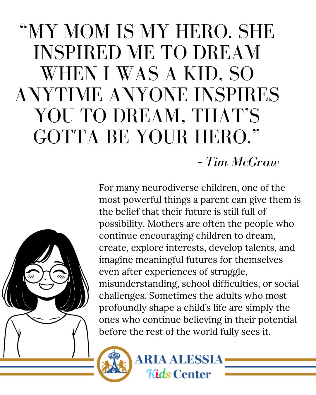 Preview of the Mother's Day Reflection special feature