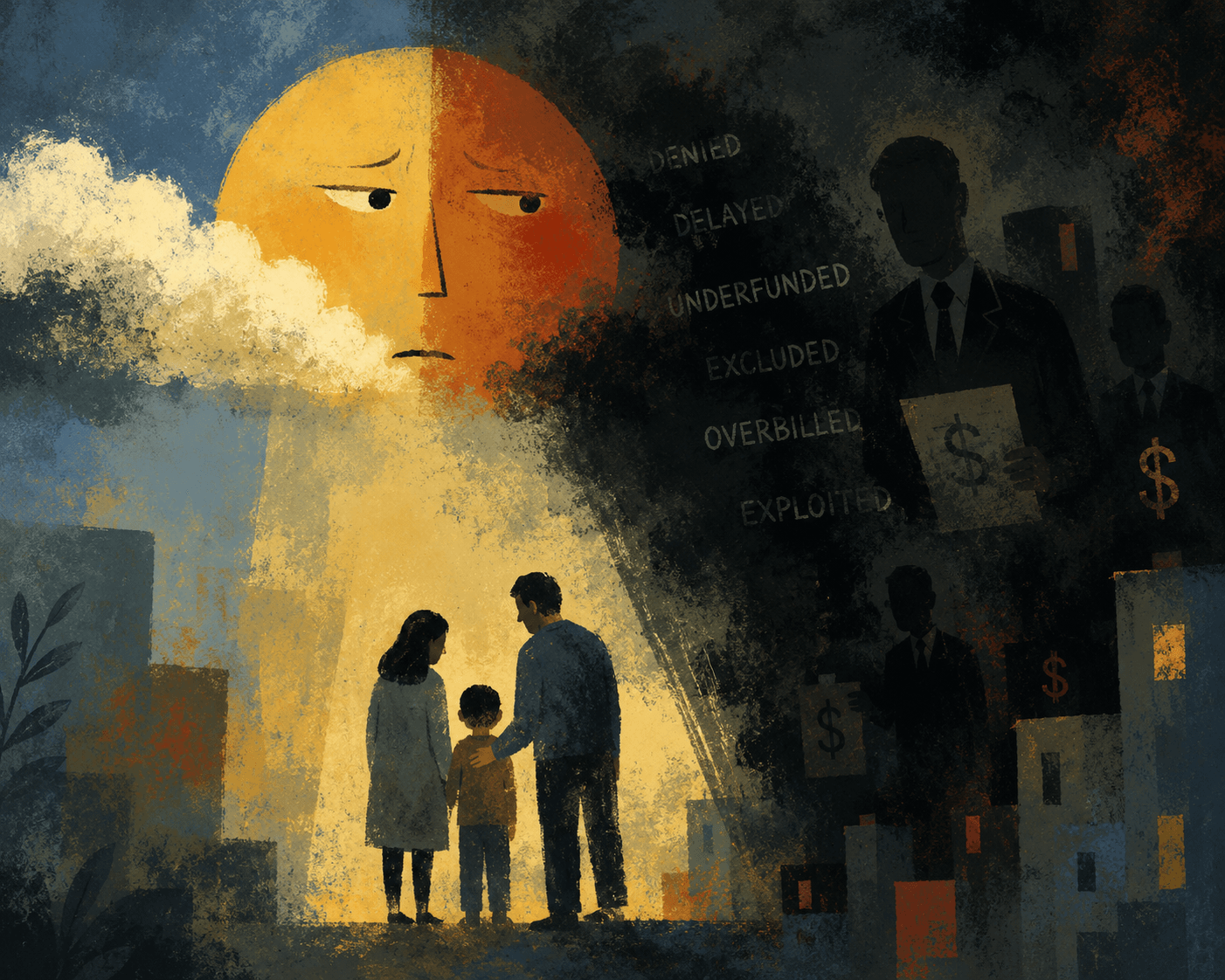 Family navigating disability support systems